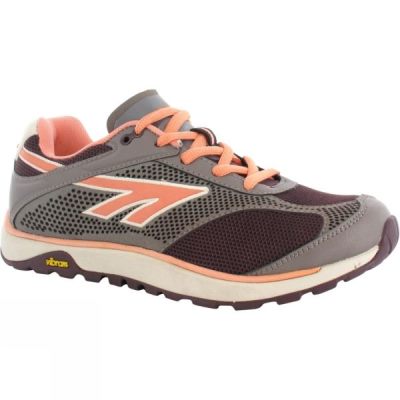 Zapatillas Running Hi-Tec V-Lite Nazka 5.0 Mujer - Burdeos / Gris - Chile KSY815609